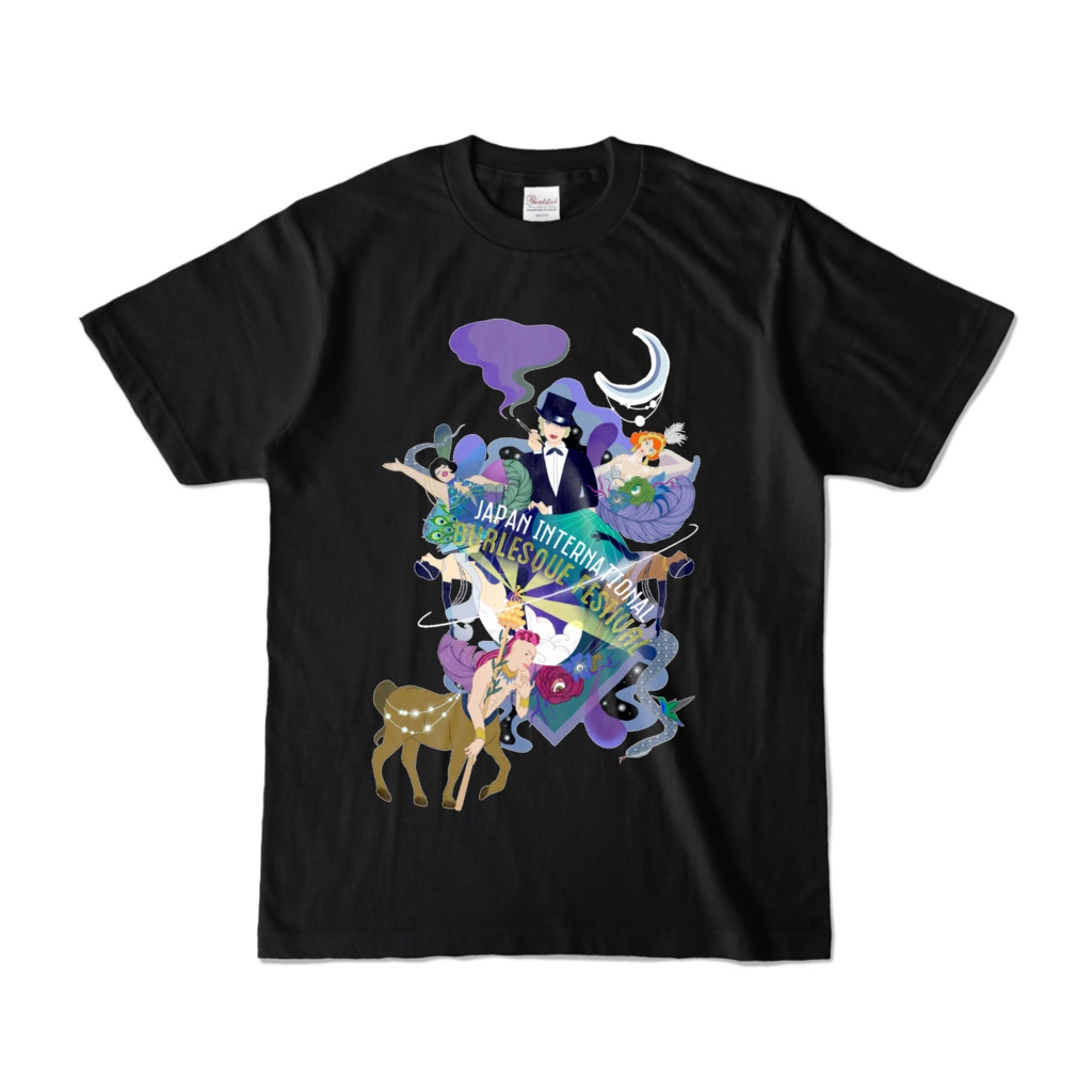 JIBF NewオリジナルTシャツ バックロゴ (ブラック)