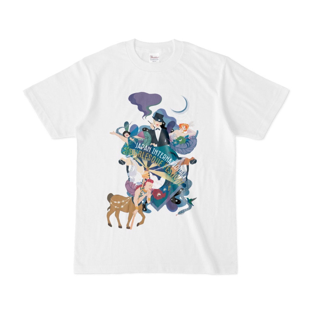JIBF NewオリジナルTシャツ バックロゴ (ホワイト)