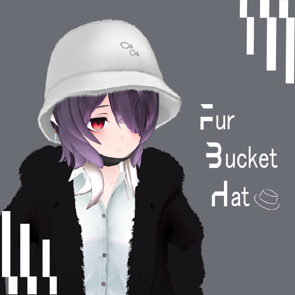 Fur Bucket hat