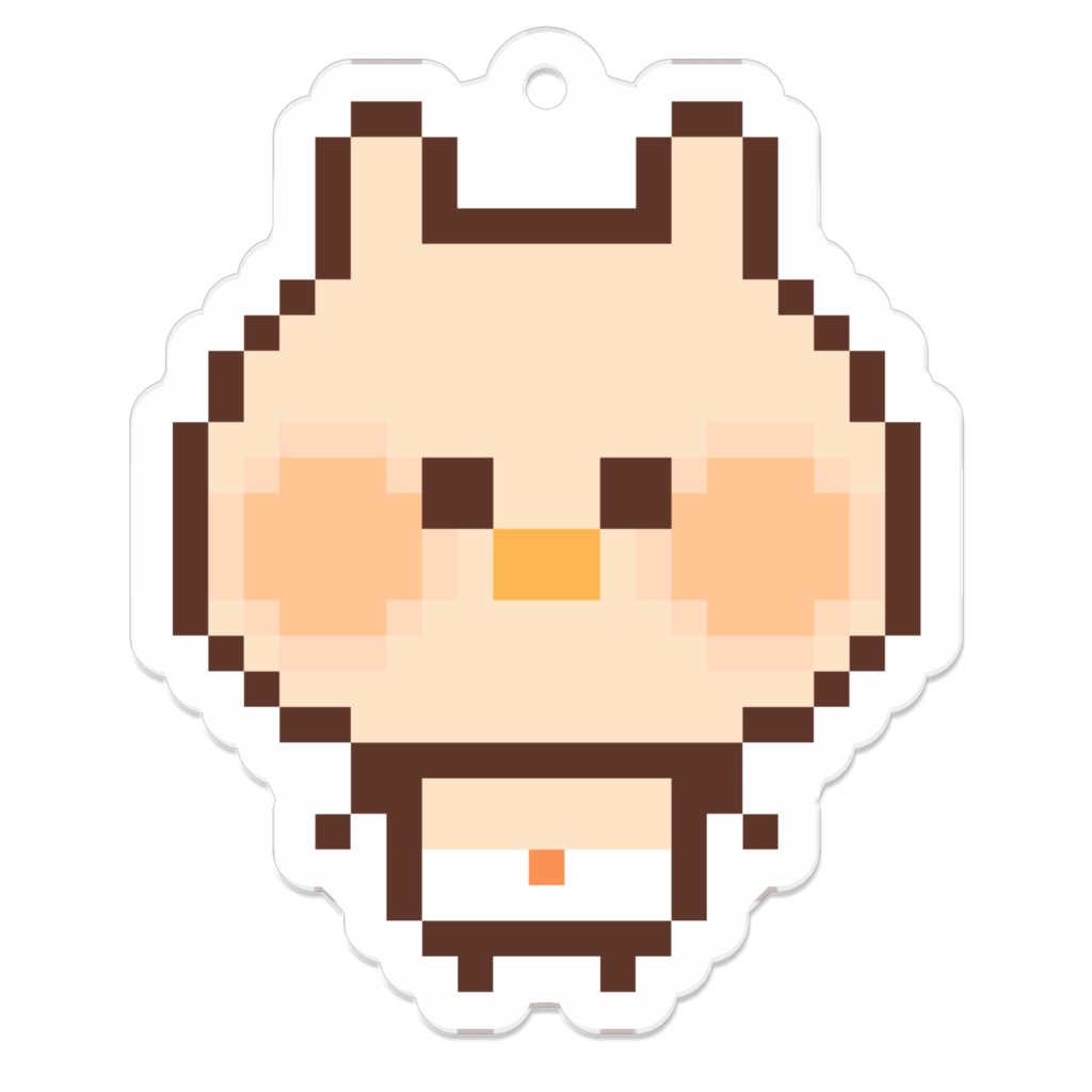 ドット絵ぶーちゃんアクキー