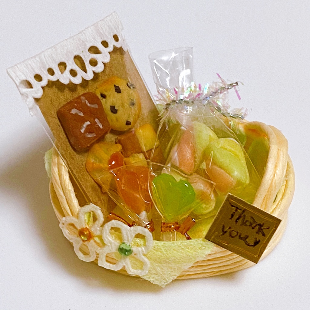 ミニチュアフード お菓子ギフトセット もちめしや Booth