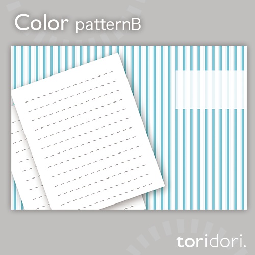 【A5】同人誌表紙素材【0032NY】