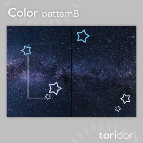 【A5】同人誌表紙素材【0045MY】