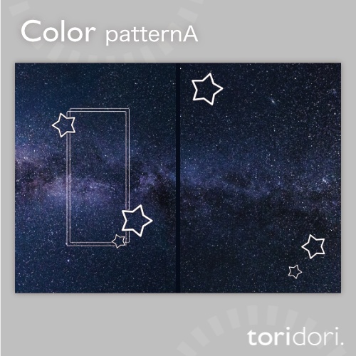 【A5】同人誌表紙素材【0045MY】