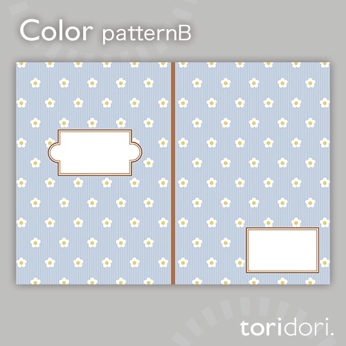 【A5】同人誌表紙素材【0013MY】