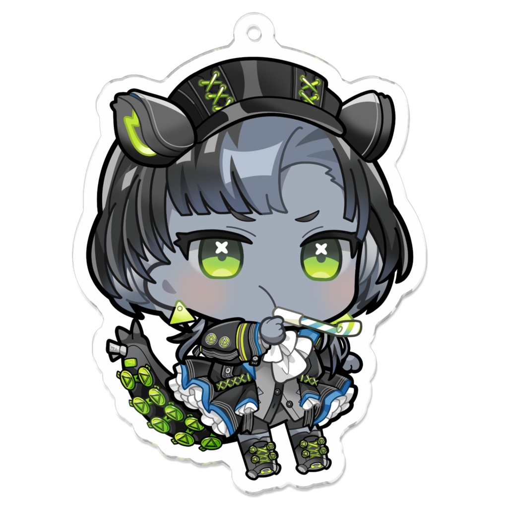 SDアクリルキーホルダー/ピロピロ