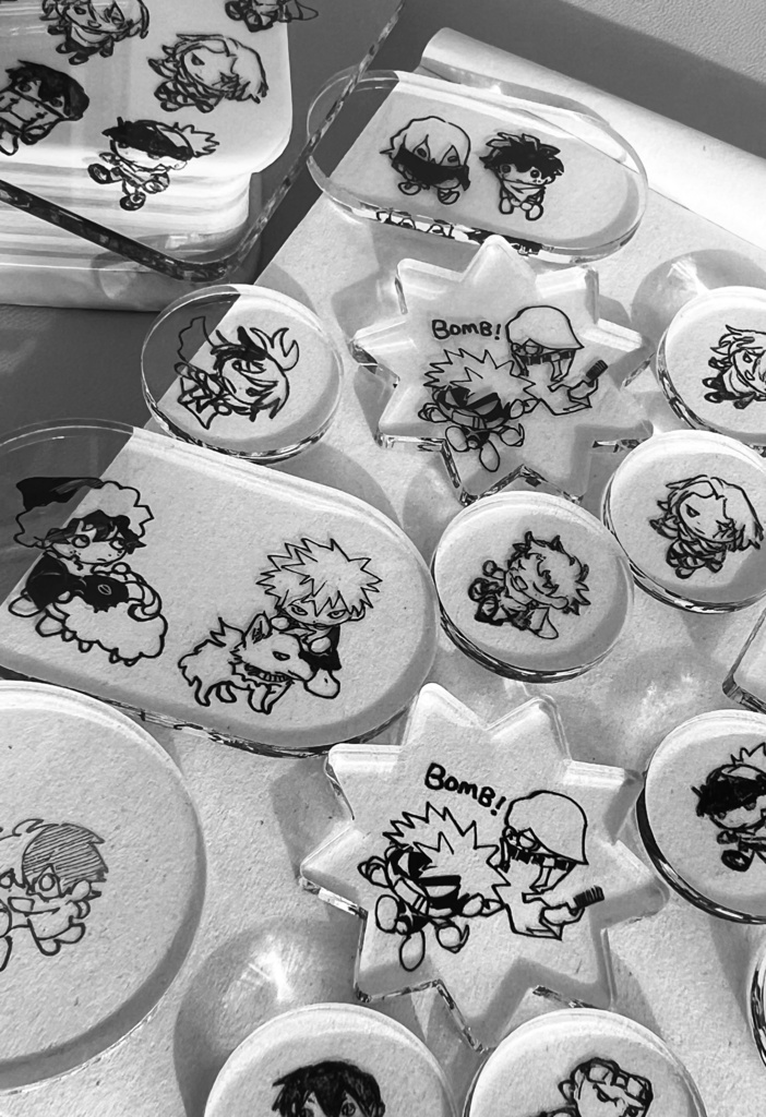 アクリルキーホルダー【おまけ付】