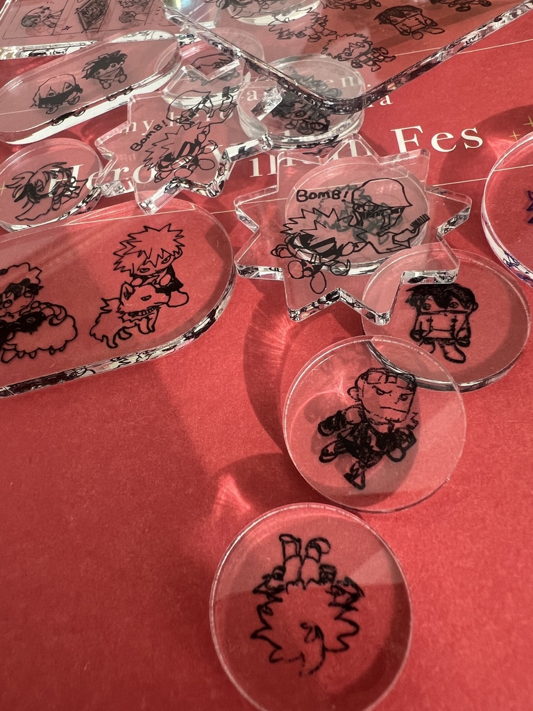 アクリルキーホルダー【おまけ付】