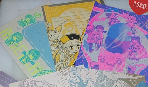 アイス二色刷同人便箋