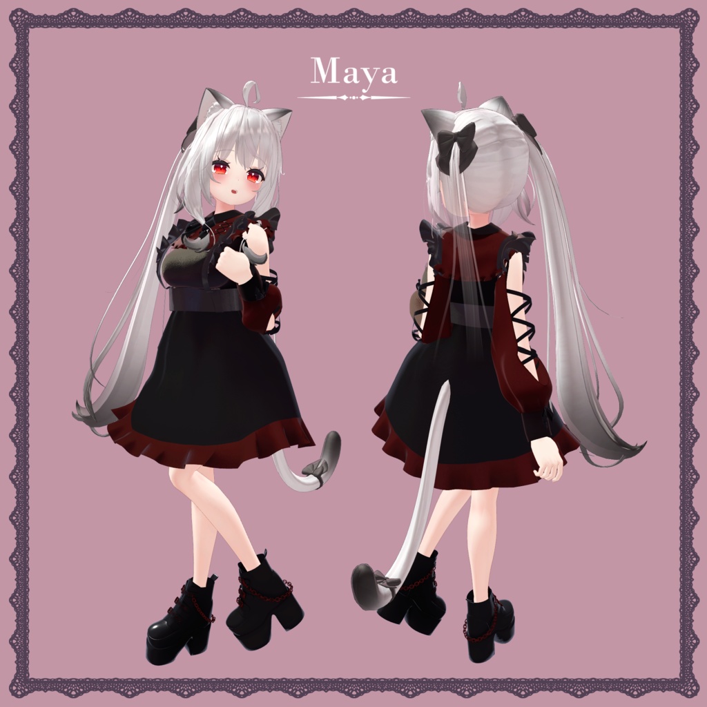 【3アバター対応】❤ Patissier Sweet Dress ❤