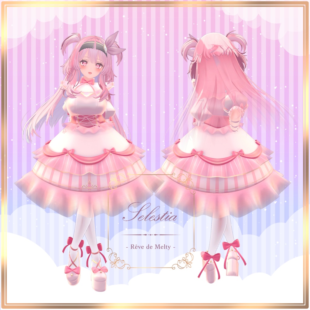 【5アバター対応】。*✧︎𓂃 Magical Princess Dress 𓂃✧︎*。