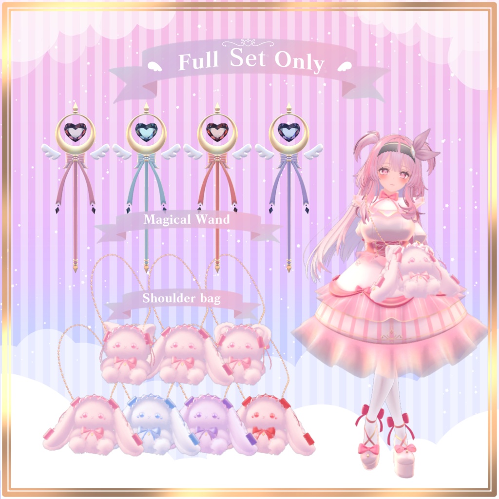 【5アバター対応】。*✧︎𓂃 Magical Princess Dress 𓂃✧︎*。