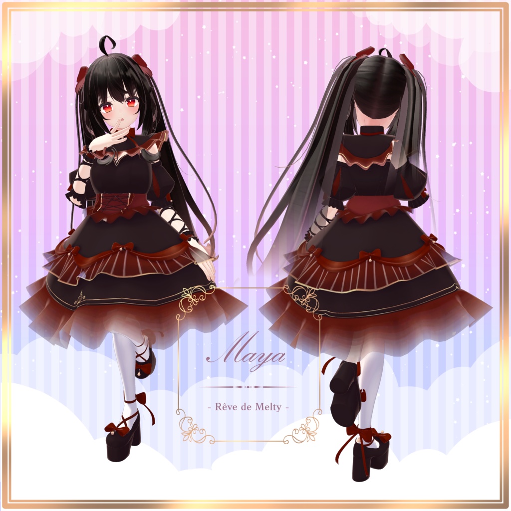 【5アバター対応】。*✧︎𓂃 Magical Princess Dress 𓂃✧︎*。