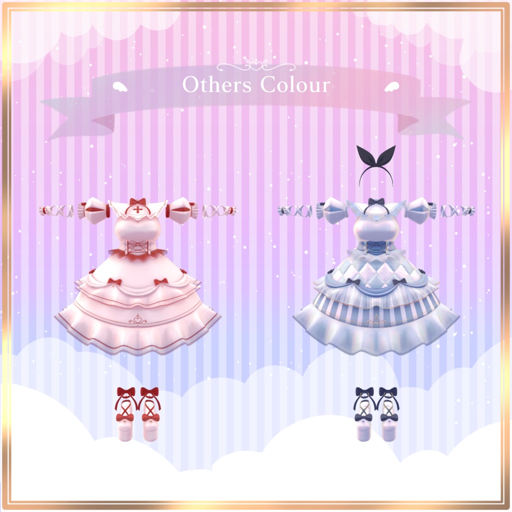 【5アバター対応】。*✧︎𓂃 Magical Princess Dress 𓂃✧︎*。