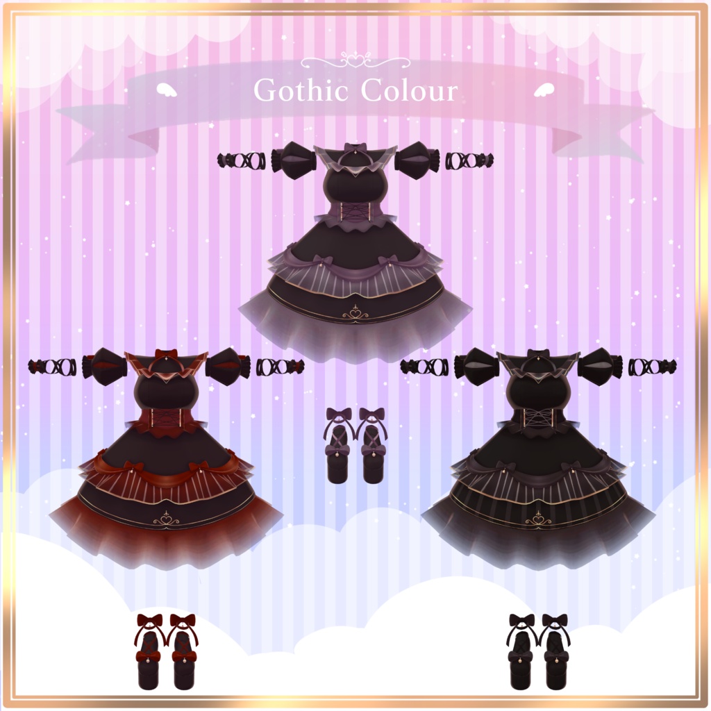 【5アバター対応】。*✧︎𓂃 Magical Princess Dress 𓂃✧︎*。