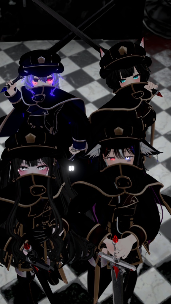 【7アバター対応】𓆩︎✧꙳⋆Cross Knight Magic⋆꙳✧︎𓆪