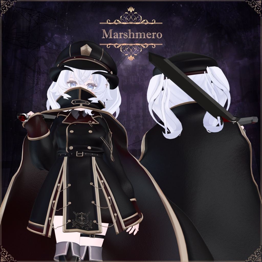 【7アバター対応】𓆩︎✧꙳⋆Cross Knight Magic⋆꙳✧︎𓆪