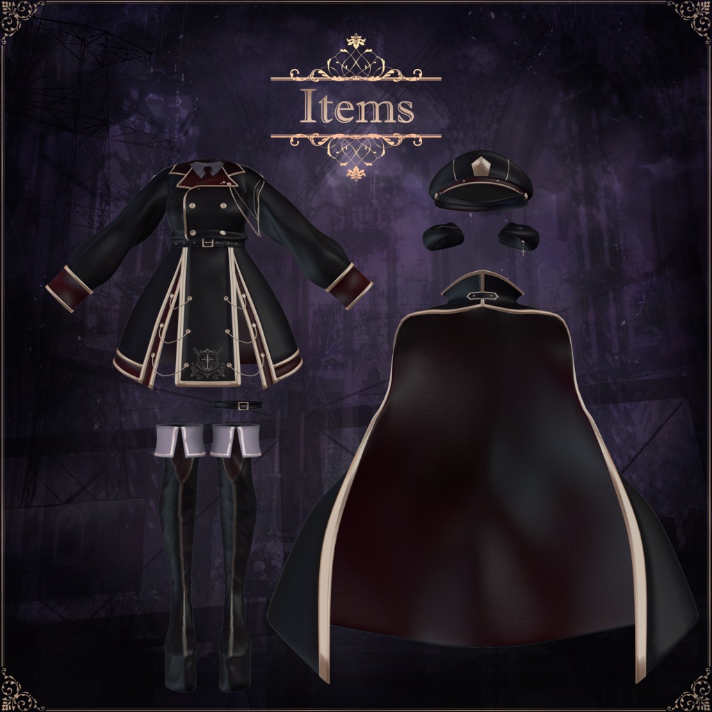 【7アバター対応】𓆩︎✧꙳⋆Cross Knight Magic⋆꙳✧︎𓆪