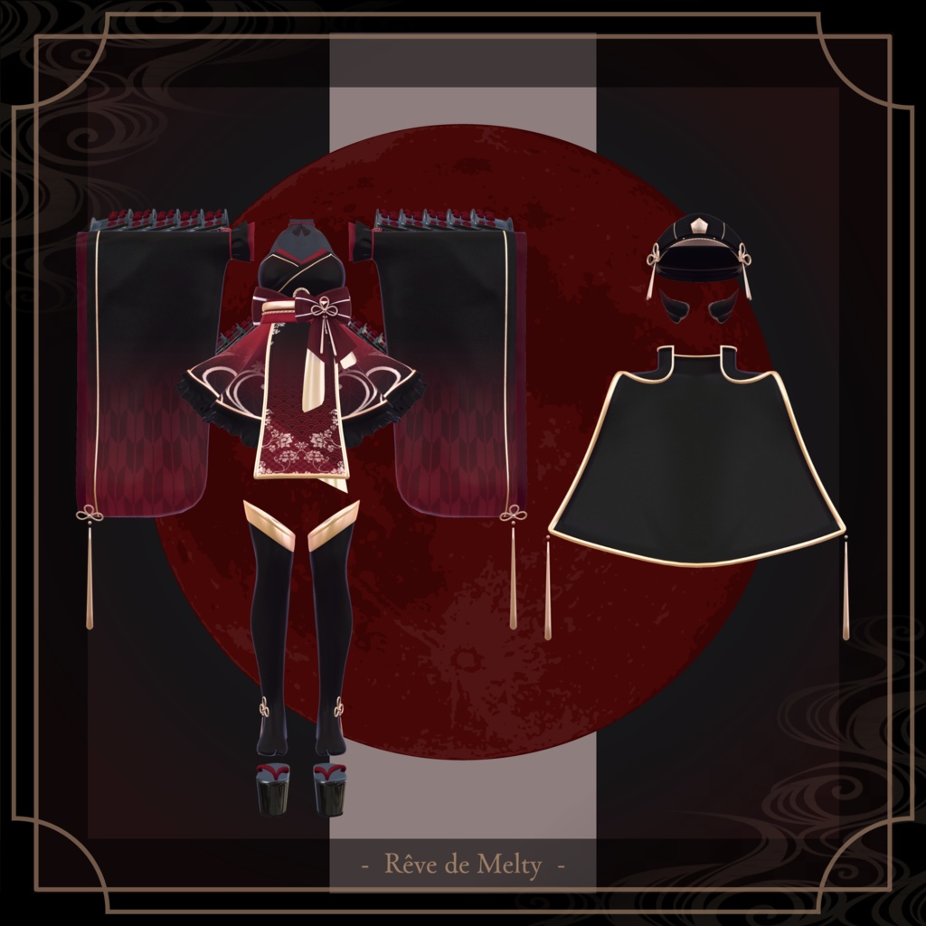 【5アバター対応】𓐍𓈒𑁍𓂂天満月夜𓂂𑁍𓈒𓐍