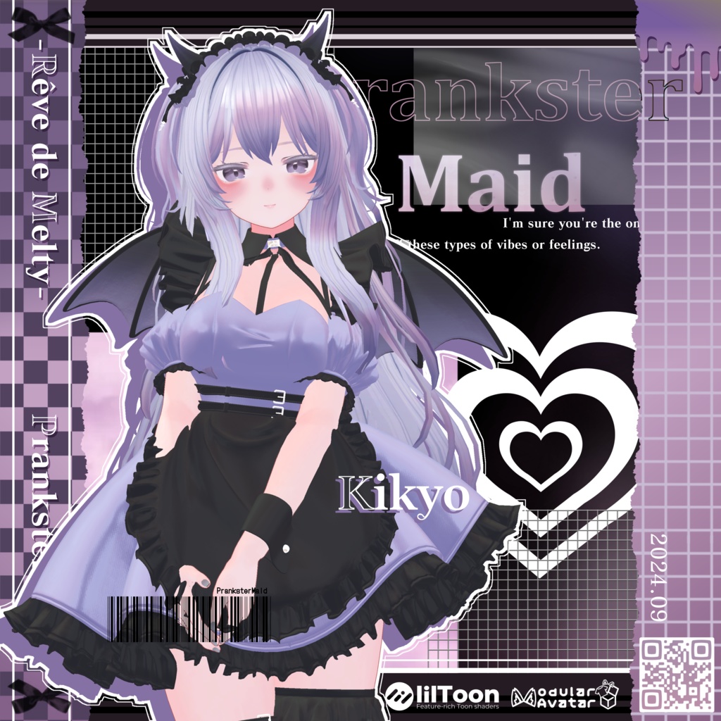 【9アバター対応】˙˚ 𓆩 ✞ Prankster Maid ✞ 𓆪 ˚˙