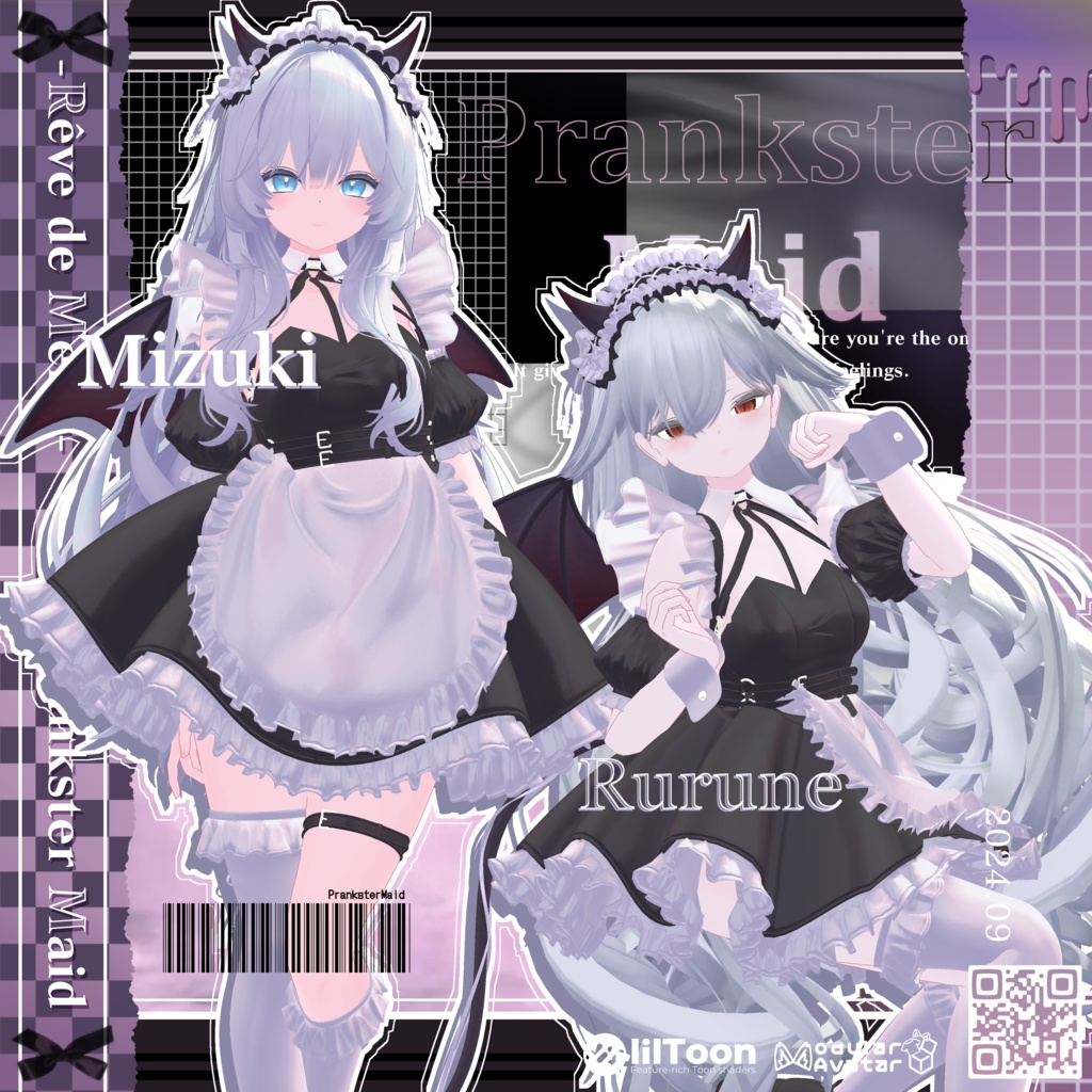 【9アバター対応】˙˚ 𓆩 ✞ Prankster Maid ✞ 𓆪 ˚˙