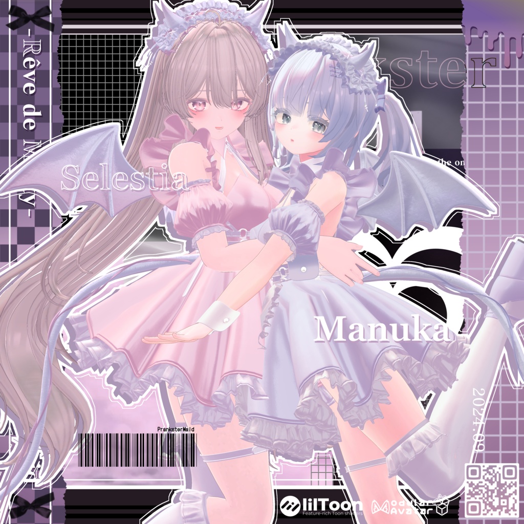 【9アバター対応】˙˚ 𓆩 ✞ Prankster Maid ✞ 𓆪 ˚˙