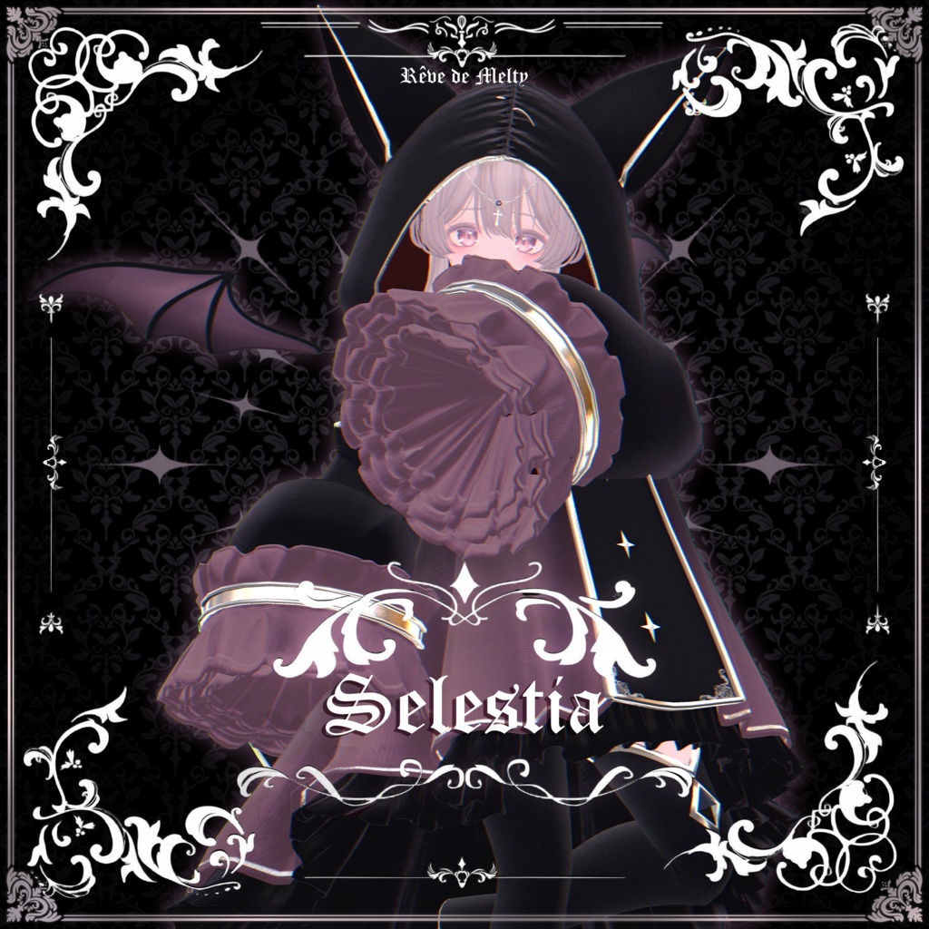 【12アバター対応】𓆩☠︎⋆⸜♱ Necronyancer ♱⸝⋆☠︎𓆪