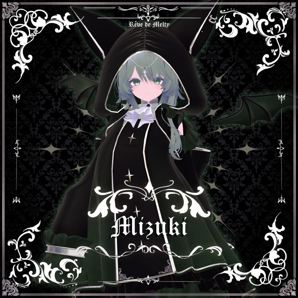 【12アバター対応】𓆩☠︎⋆⸜♱ Necronyancer ♱⸝⋆☠︎𓆪