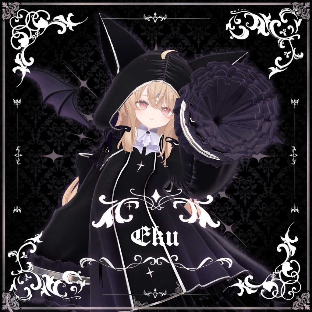 【12アバター対応】𓆩☠︎⋆⸜♱ Necronyancer ♱⸝⋆☠︎𓆪