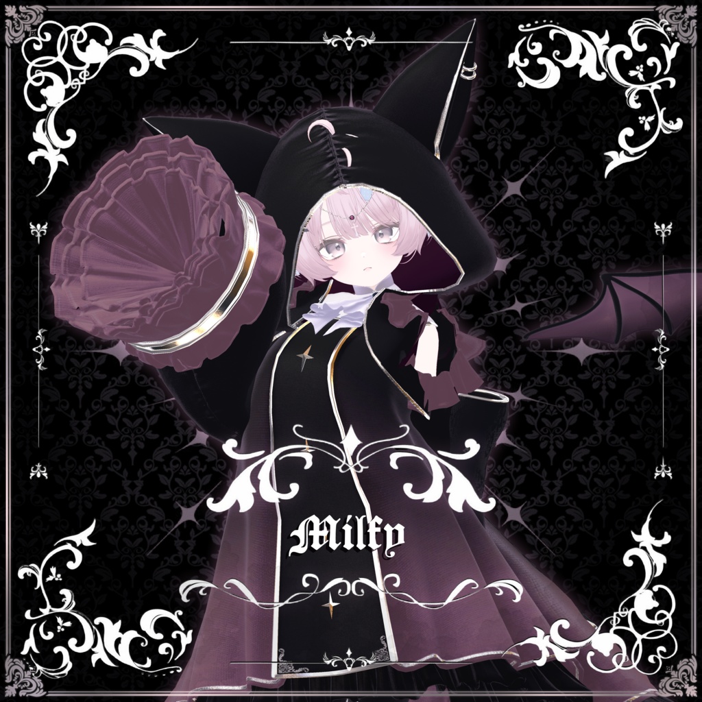 【12アバター対応】𓆩☠︎⋆⸜♱ Necronyancer ♱⸝⋆☠︎𓆪