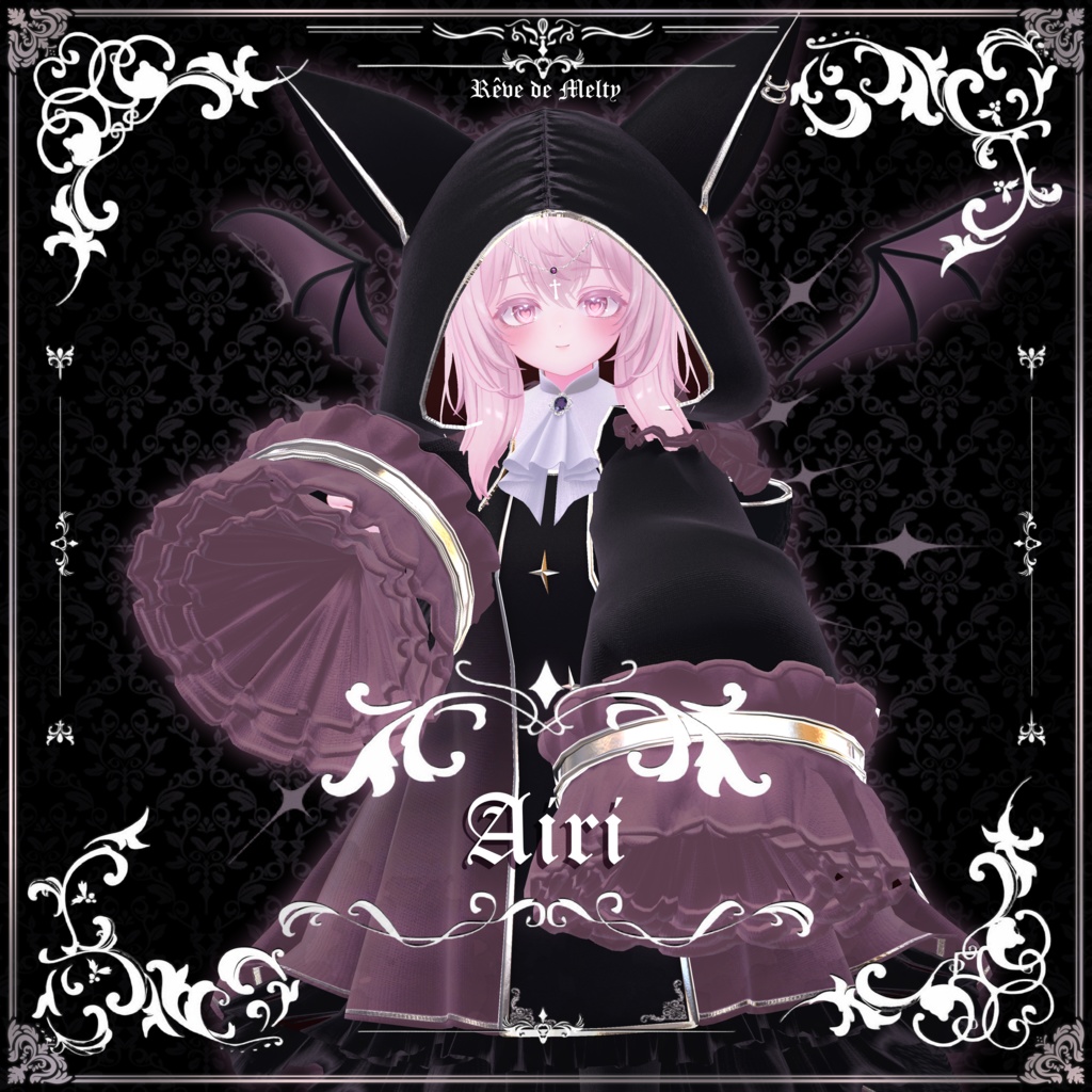 【12アバター対応】𓆩☠︎⋆⸜♱ Necronyancer ♱⸝⋆☠︎𓆪