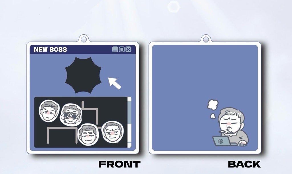 シャカシャカボスアクキー