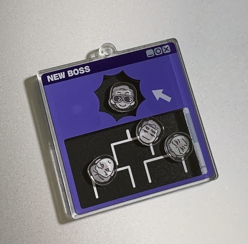 シャカシャカボスアクキー