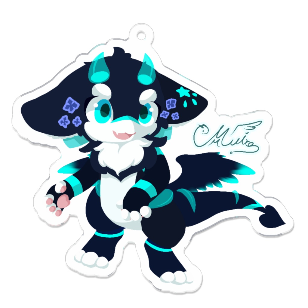 雨夜ノ星【アクリルキーホルダー(コーティング)】