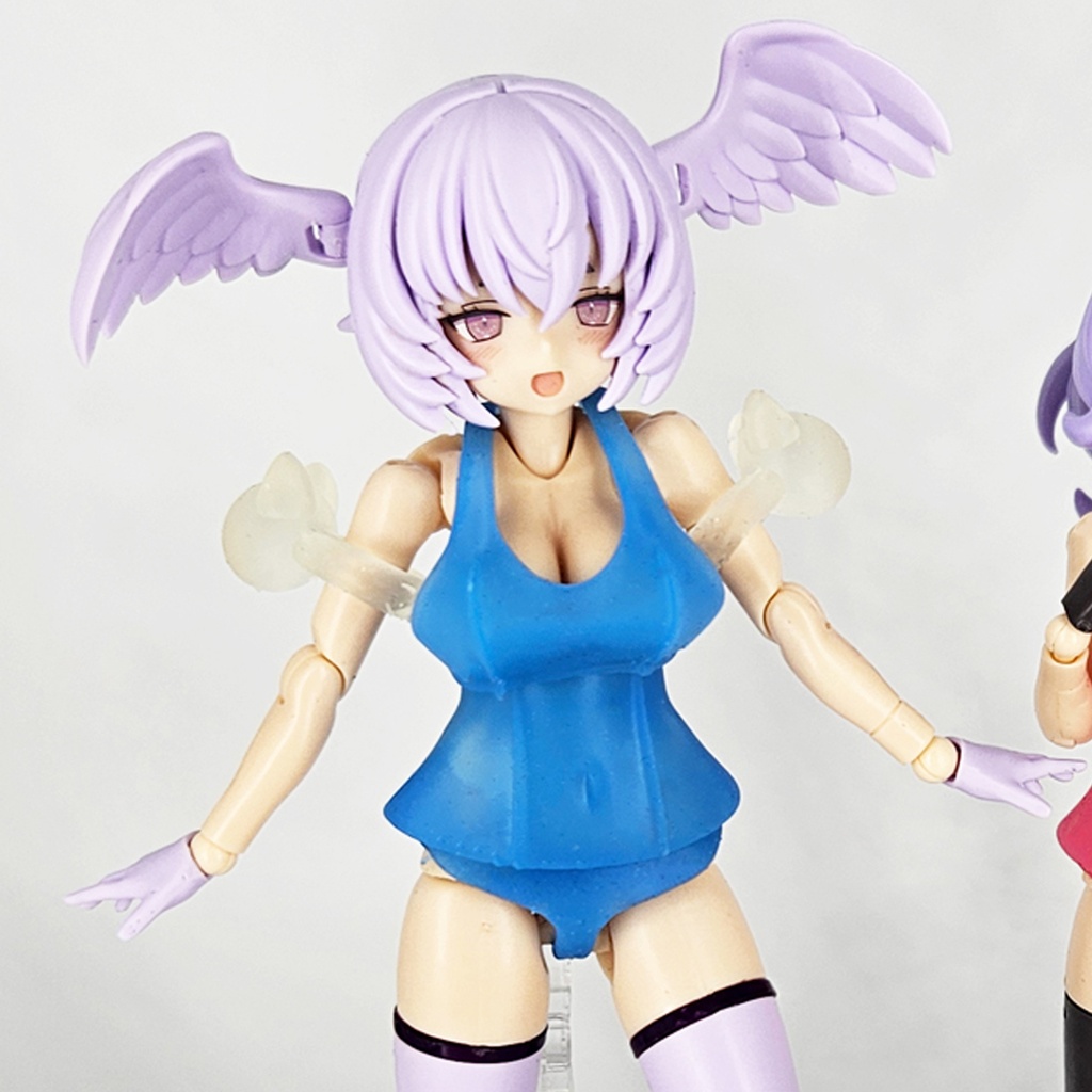 [予告]メガミデバイス_ソフビ服_スク水_PUNI☆MOFU_Block2