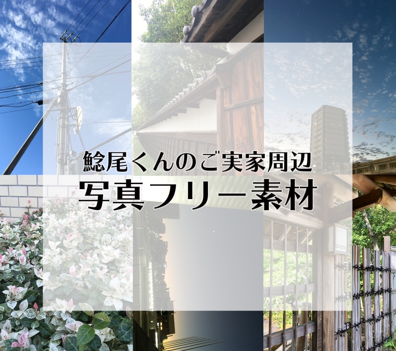 【一部DL販売】鯰清本おまけトーク+写真素材