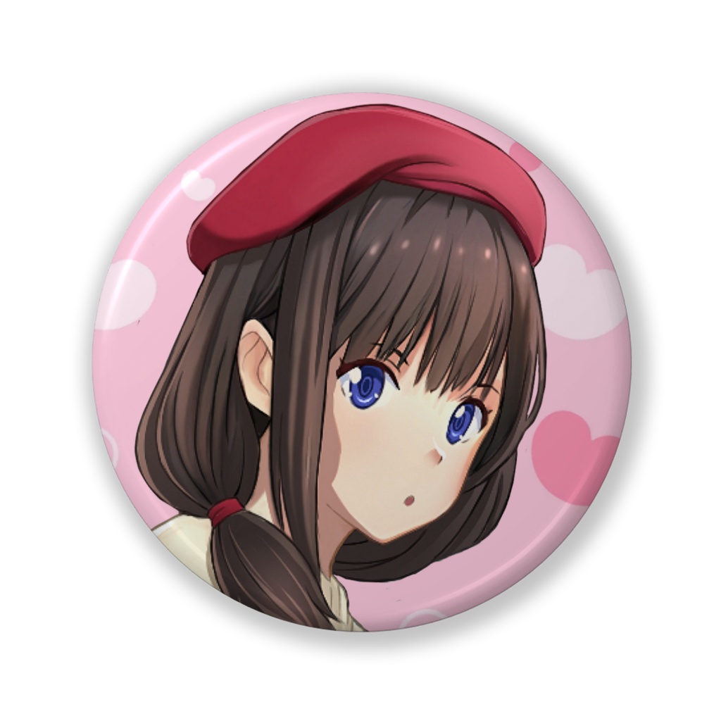 あゆみちゃん 缶バッジ(32mm)