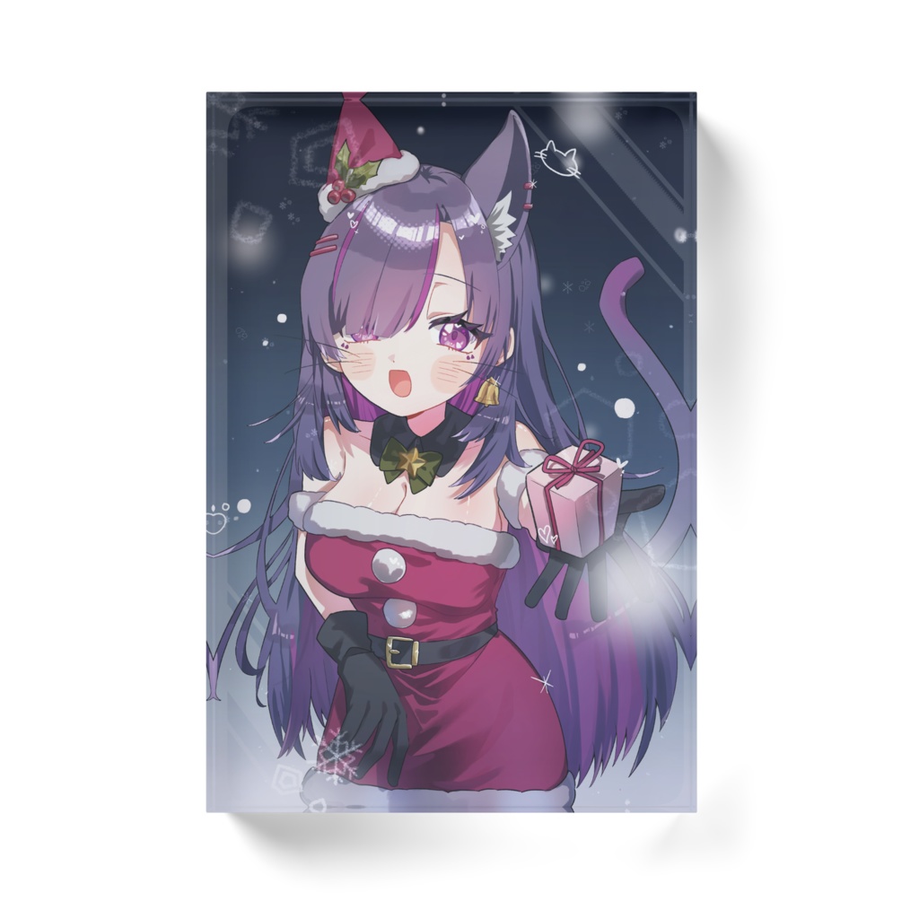 2025 わらわサンタアクリルブロック