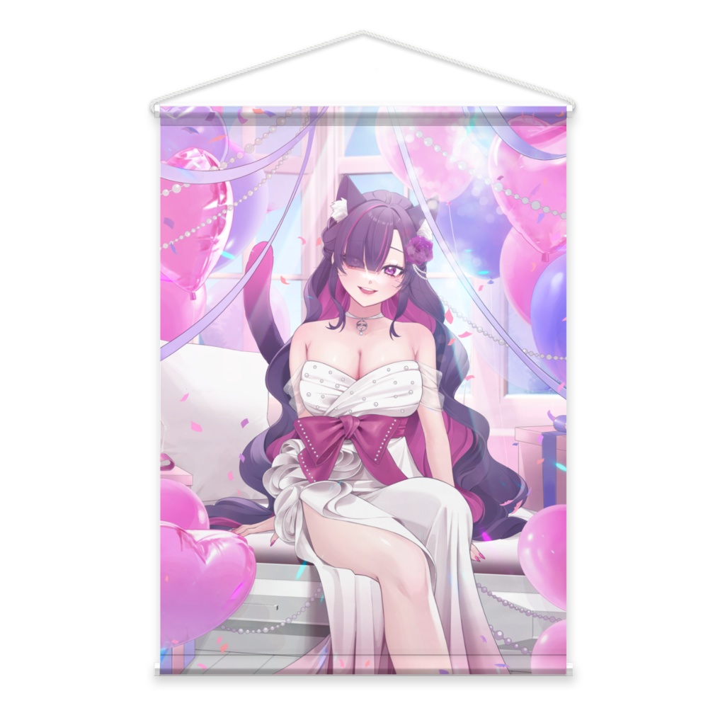 二周年わらわタペストリー