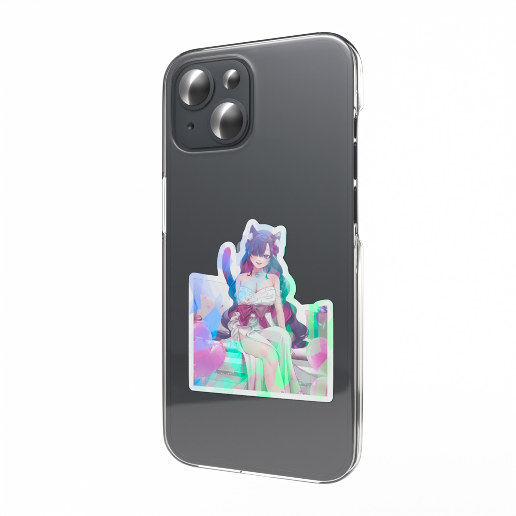 二周年わらわきらきらステッカー