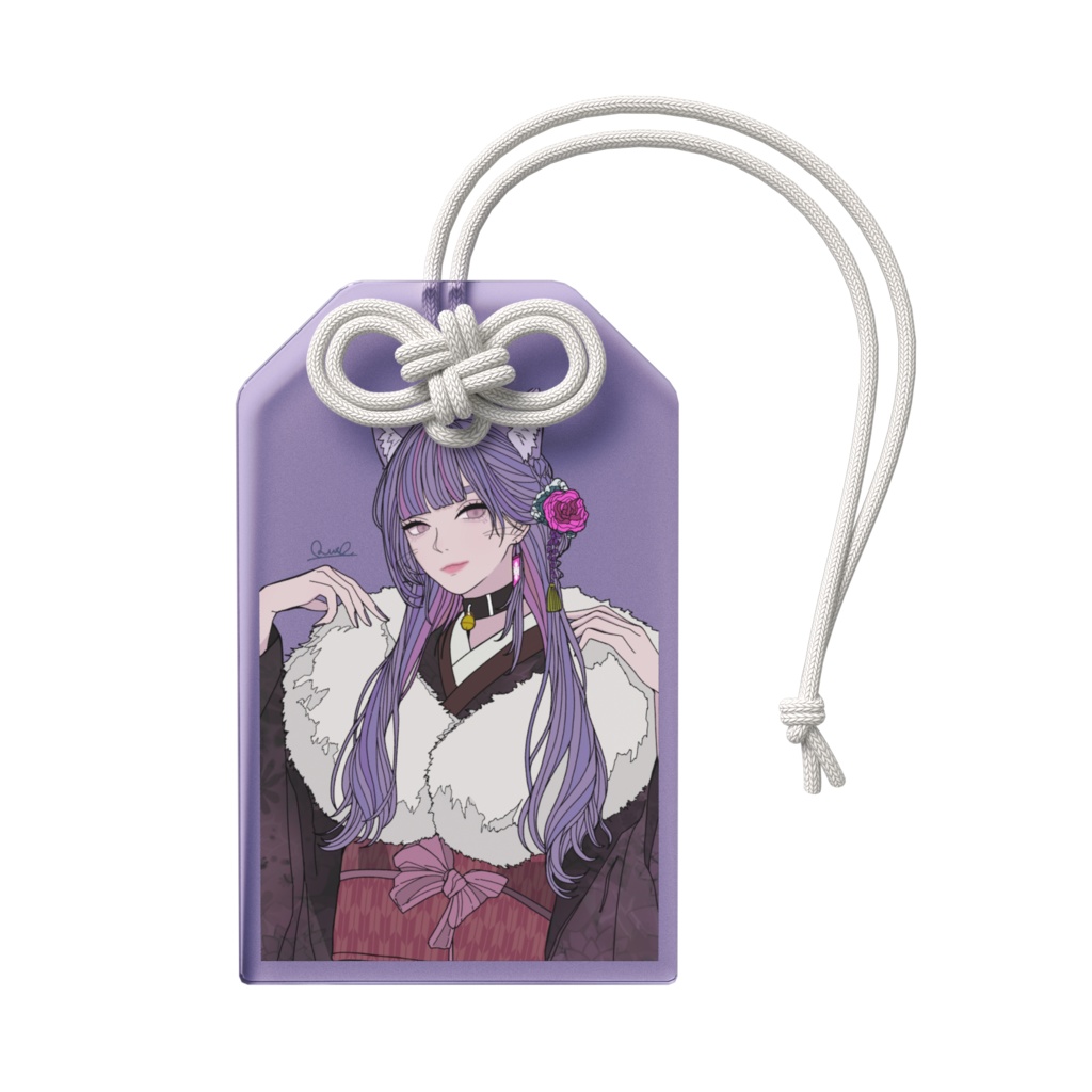 わらわアクリルお守り