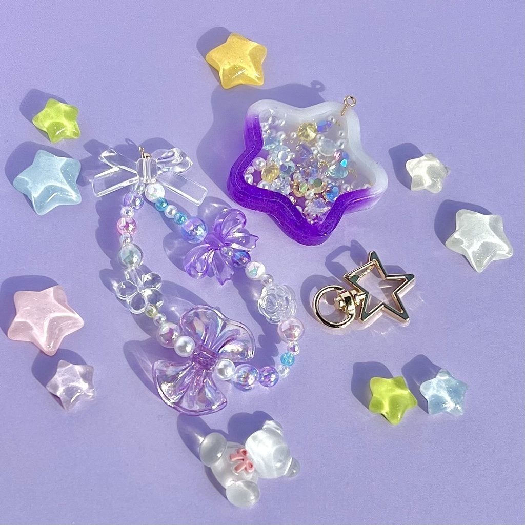 シェイカーキーホルダー⭐️紫色