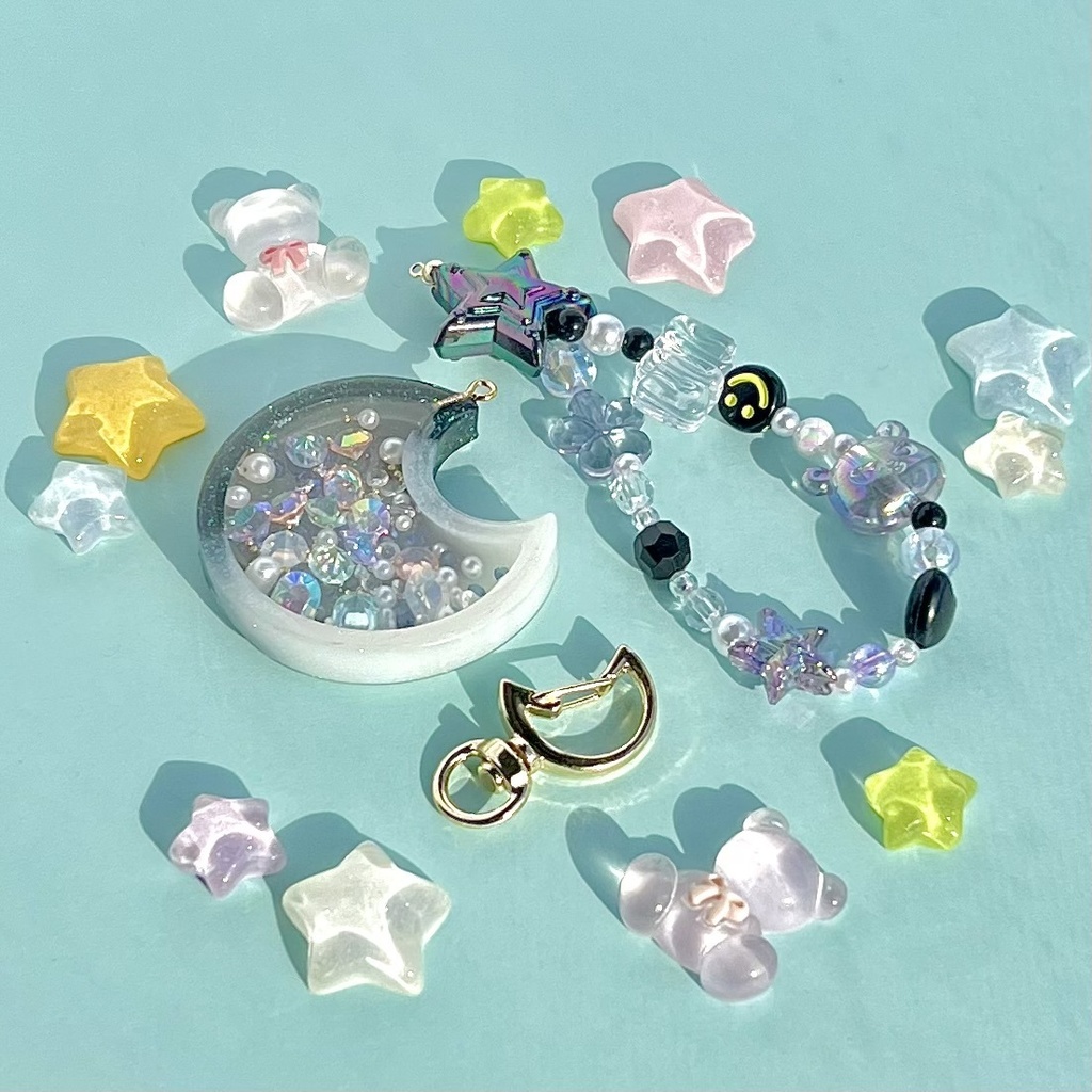 シェイカーキーホルダー🌙黒色