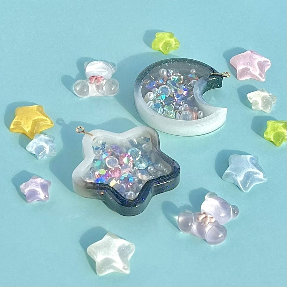 シェイカーキーホルダー🌙黒色