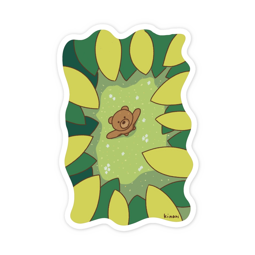 こもれびステッカー