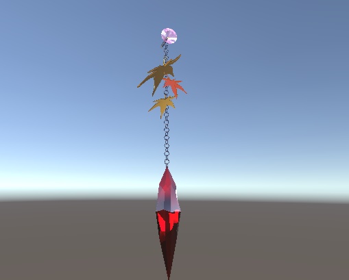 カエデのイヤリング【VRChat想定】