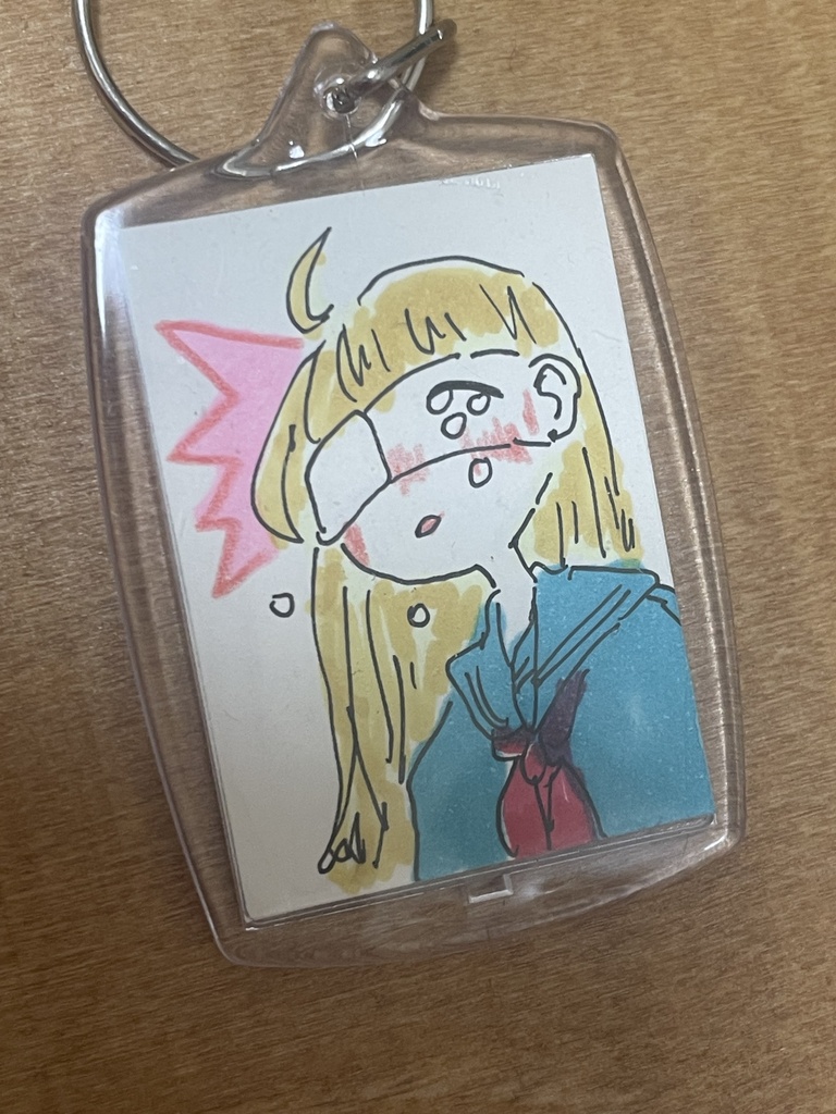 原画キーホルダー