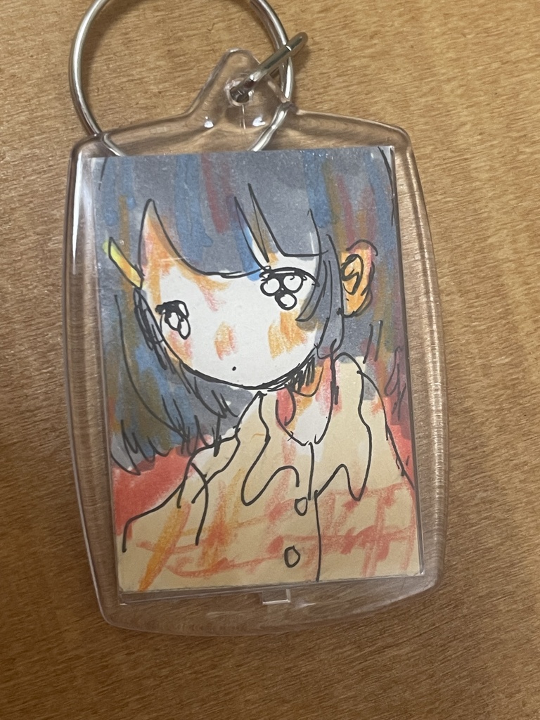 原画キーホルダー