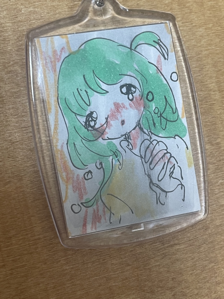 原画キーホルダー