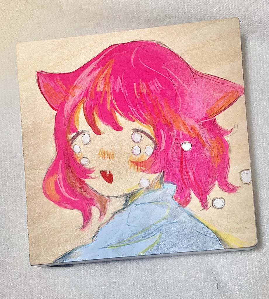 木製ミニ原画